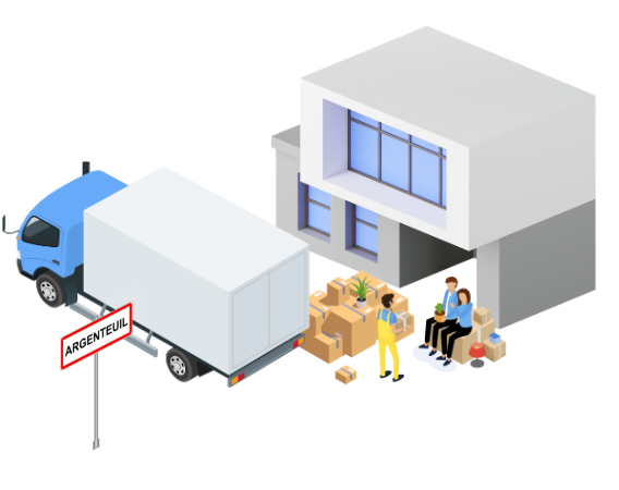 camion-carton-déménageurs-argenteuil