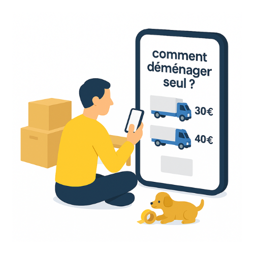 déménager seul avis